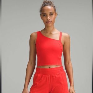 LULULEMON EVERLUX ASSYMETRICAL TANK